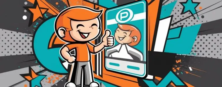 „Comic-Stil Illustration zur MPU-Beratung mit Führerschein-Symbolen und motivierenden Akzenten.“