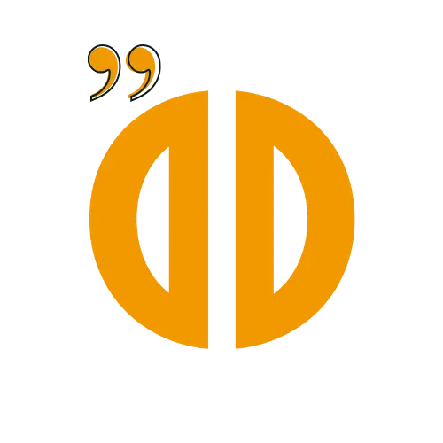 Das Logo des Unternehmen Institut flourish ein Kreis bestehend aus zwei Hälften